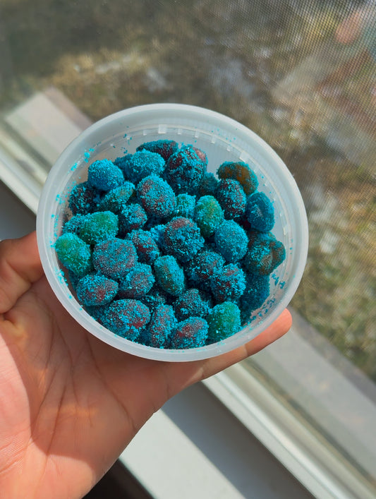 SOUR BLUE RAZZ GUSHERS